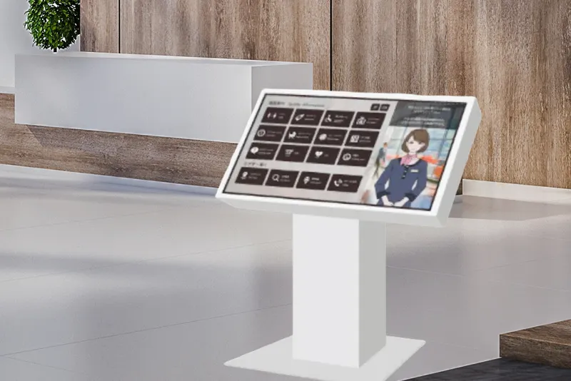 アバターを利用したデジタル接客により無人または少人数での運営を実現