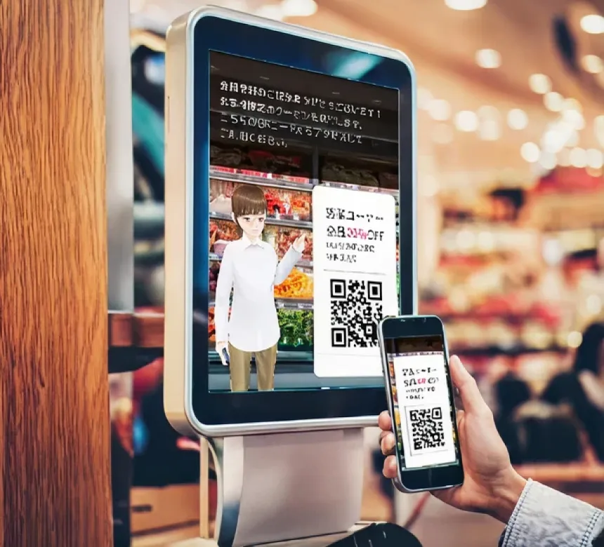 店舗での案内＋商品提案による売上UP