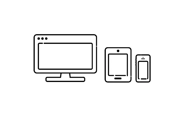 ディスプレイやタブレットなど、さまざまなデバイスに対応