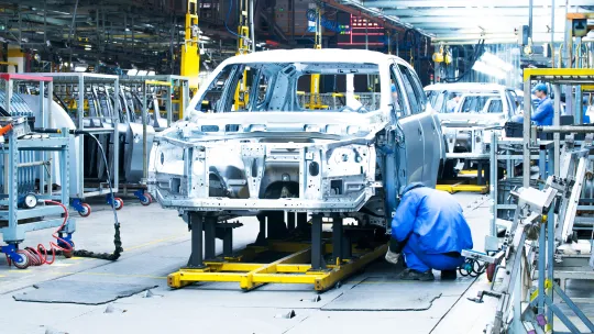 自動車部品製造業設備のイメージ画像