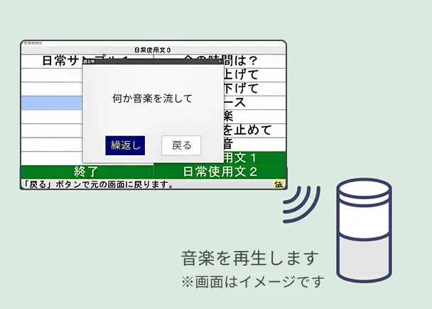 スマートスピーカー連携機能