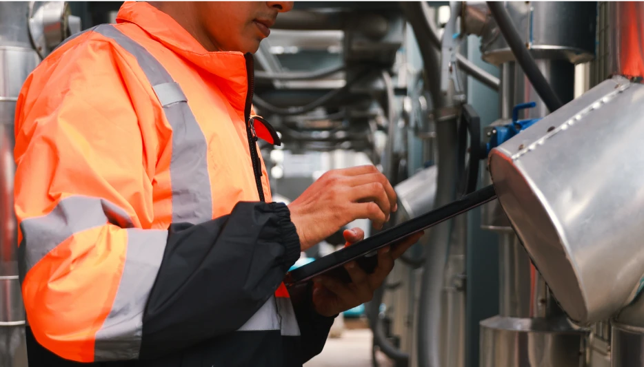 装置製造業向け 装置メンテナンス端末の導入事例のイメージ画像