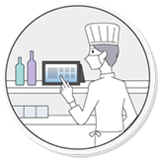 飲食店の導入事例のイメージ画像