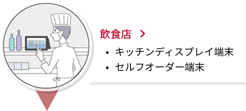 飲食店の導入事例へのリンク画像