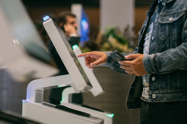 Linux搭載小型キオスク端末のイメージ画像