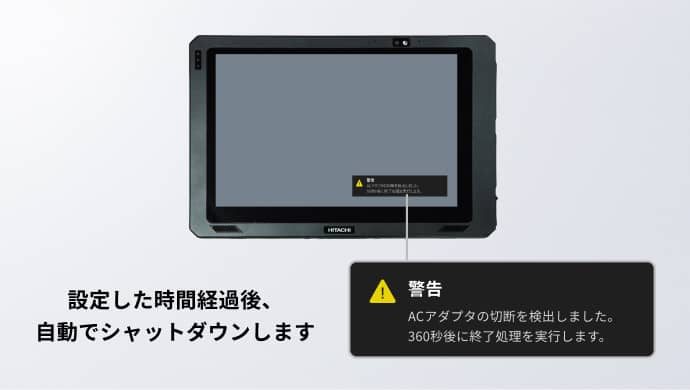 電源監視ユーティリティ（AC電源連動機能）